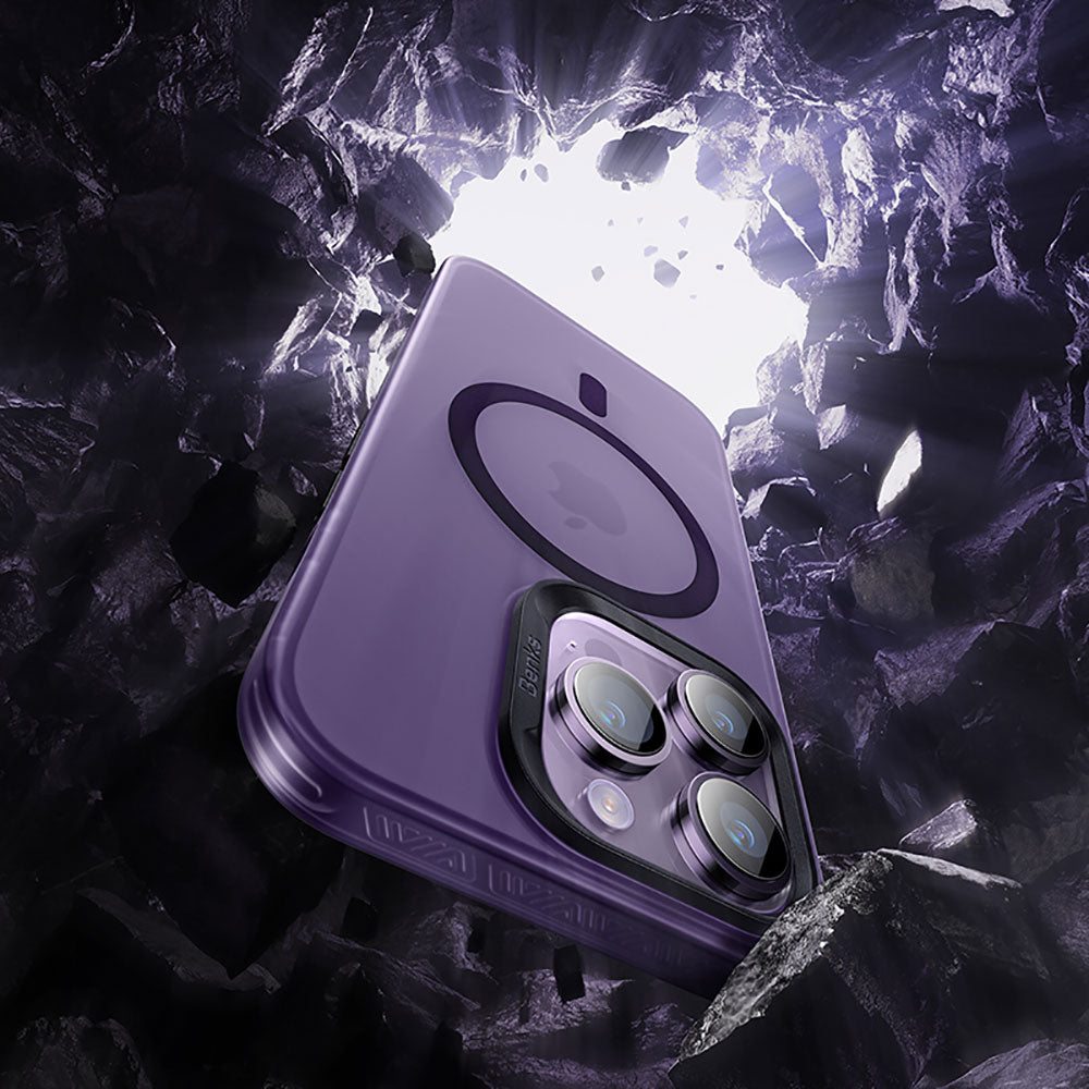 iPhone 14 Pro Max Kılıf Magsafe Şarj Özellikli Benks Lucid Armor Kapak