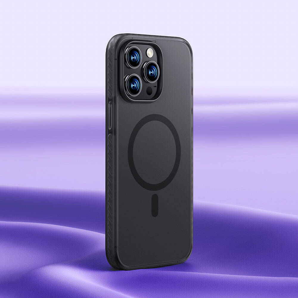 iPhone 14 Pro Max Kılıf Magsafe Şarj Özellikli Mat Arka Yüzey Benks Drop Resistance Kapak