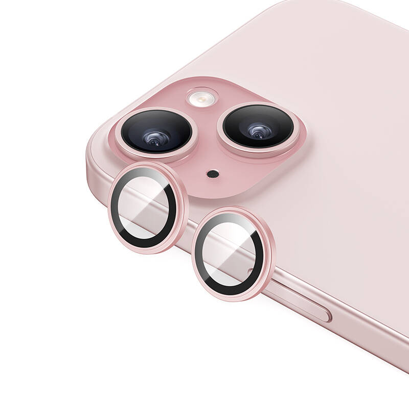 iPhone 15 / 15 Plus uyumlu Benks King Kong Corning Kamera Lens Koruyucu