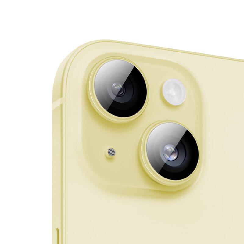 iPhone 15 / 15 Plus uyumlu Benks King Kong Corning Kamera Lens Koruyucu