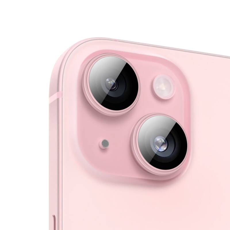 iPhone 15 / 15 Plus uyumlu Benks King Kong Corning Kamera Lens Koruyucu