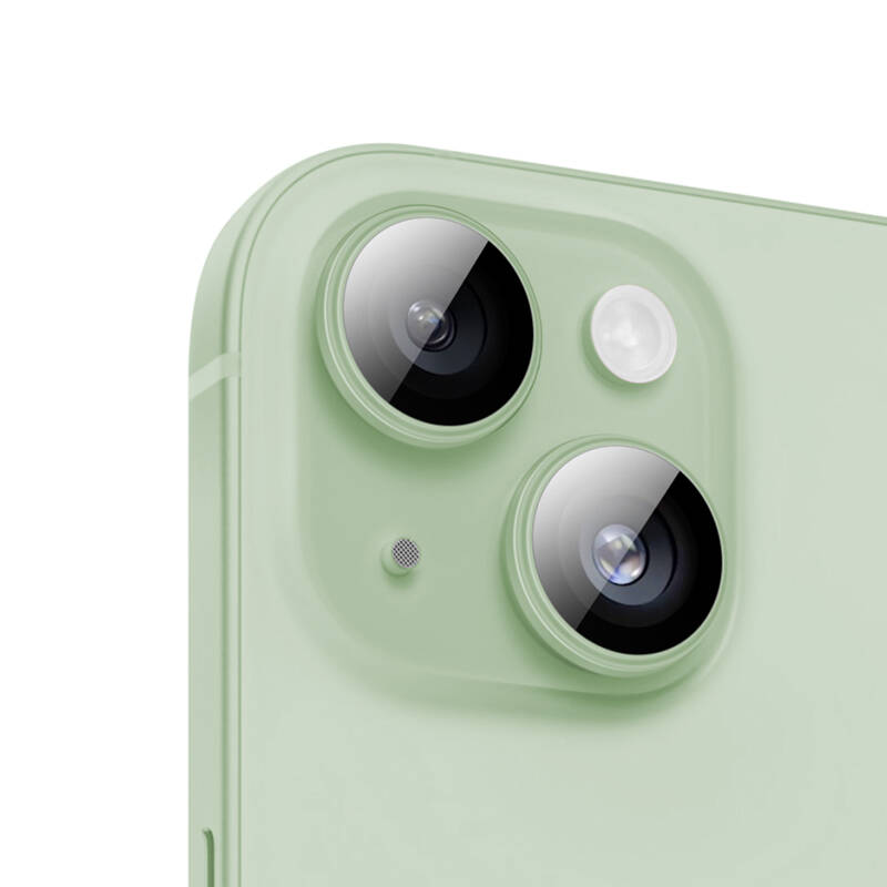 iPhone 15 / 15 Plus uyumlu Benks King Kong Corning Kamera Lens Koruyucu