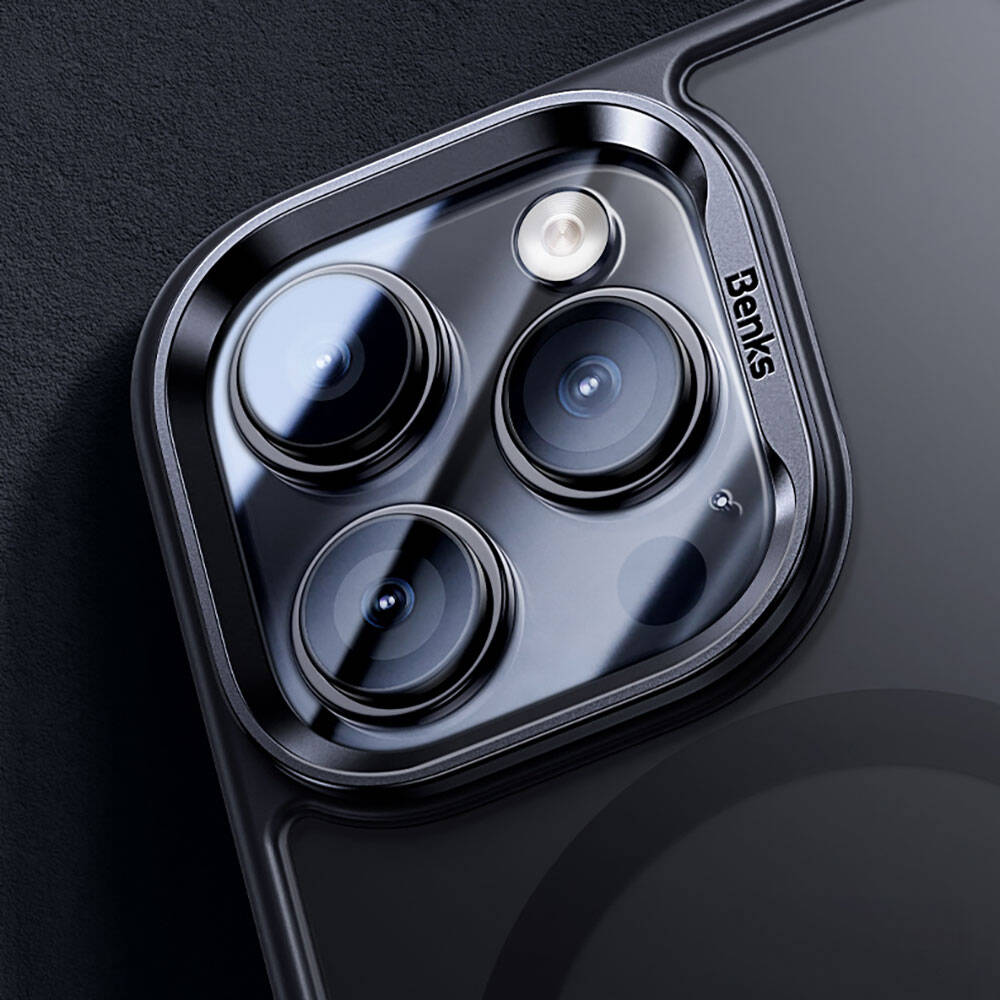 iPhone 15 Plus Kılıf Magsafe Şarj Özellikli Benks Mist Protective Kapak
