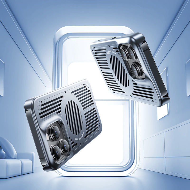 iPhone 15 Plus Kılıf Magsafe Şarj ve Soğutucu Özellikli Benks Biliz Kapak