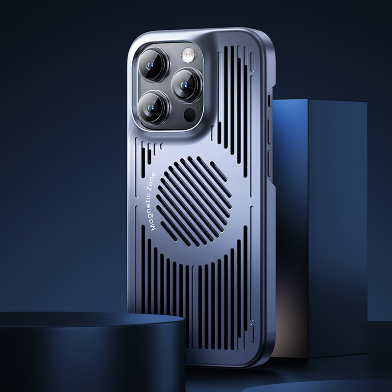 iPhone 15 Plus Kılıf Magsafe Şarj ve Soğutucu Özellikli Benks Biliz Kapak