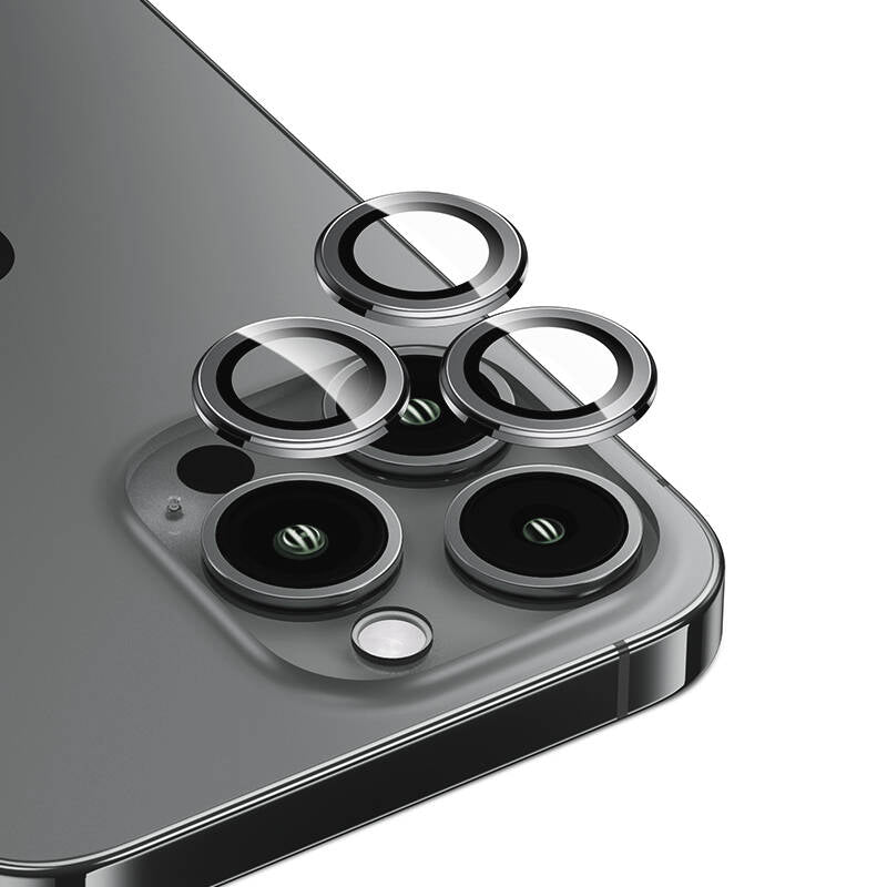 iPhone 15 Pro Max / 15 Pro Benks DR Safir Kamera Lens Koruyucu