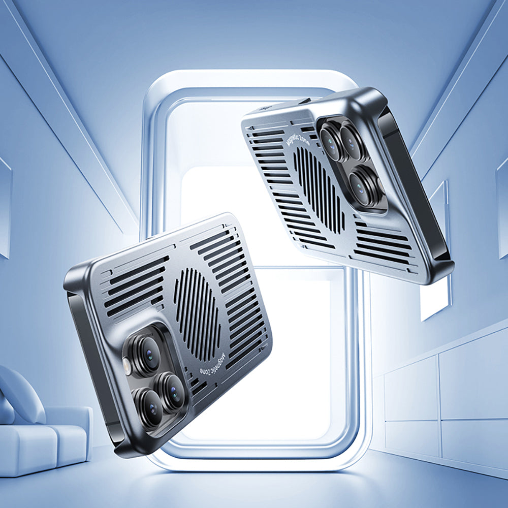 iPhone 15 Pro Kılıf MagSafe Şarj ve Soğutucu Özellikli Benks Biliz Kapak