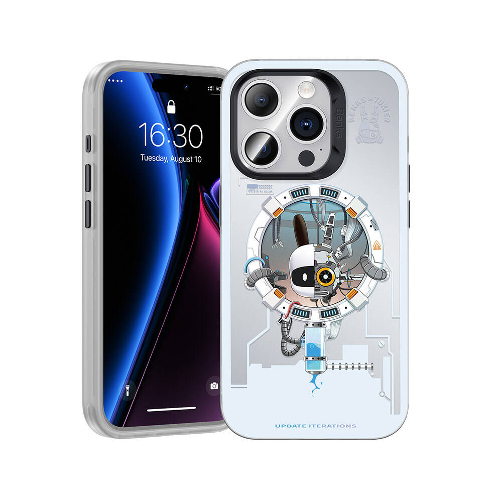 iPhone 15 Pro Kılıf Magsafe Şarj Özellikli Benks Bunny Explore Kapak