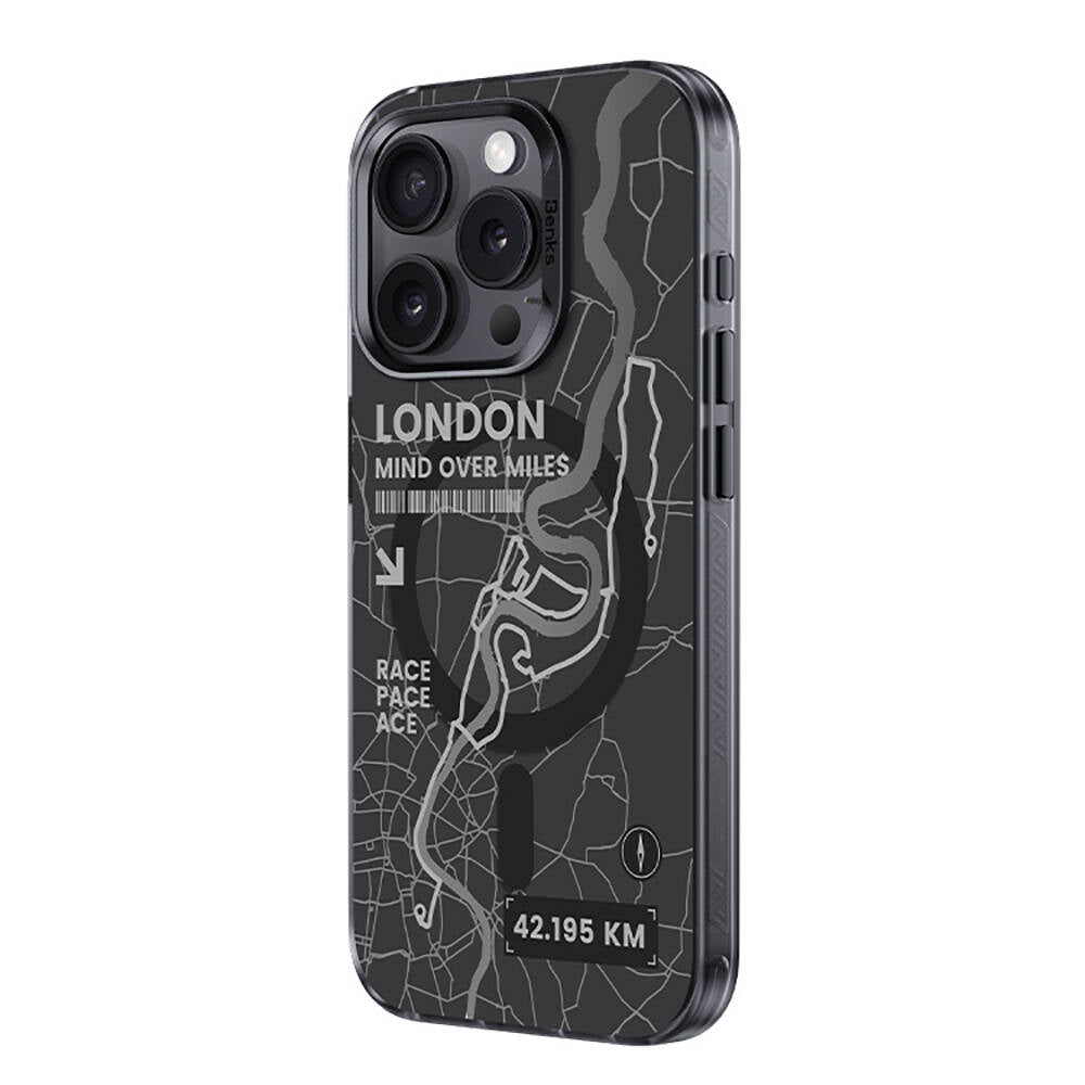 iPhone 15 Pro Kılıf Magsafe Şarj Özellikli Benks City Serisi Kapak