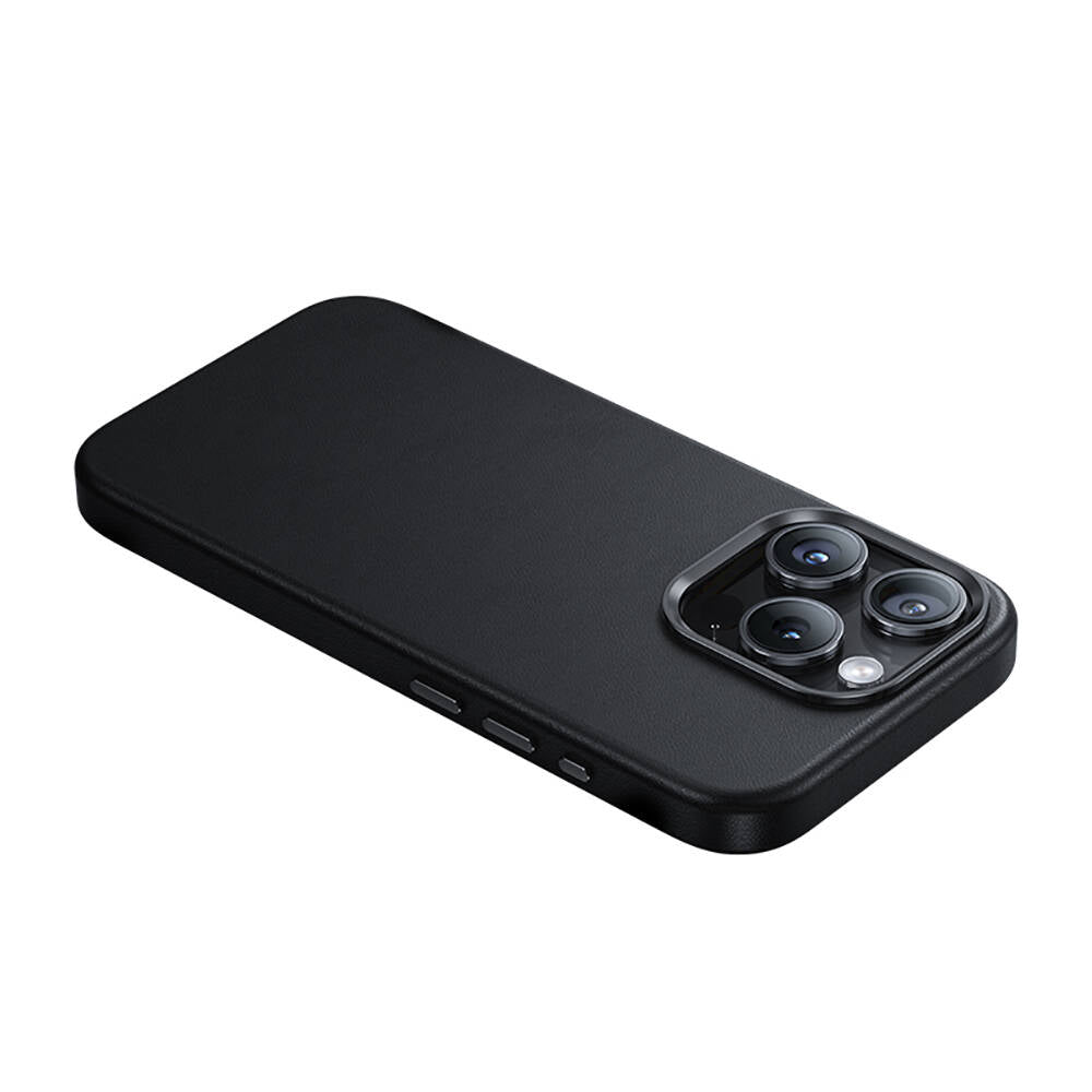 iPhone 15 Pro Kılıf Magsafe Şarj Özellikli Benks Vintage Leather Kapak