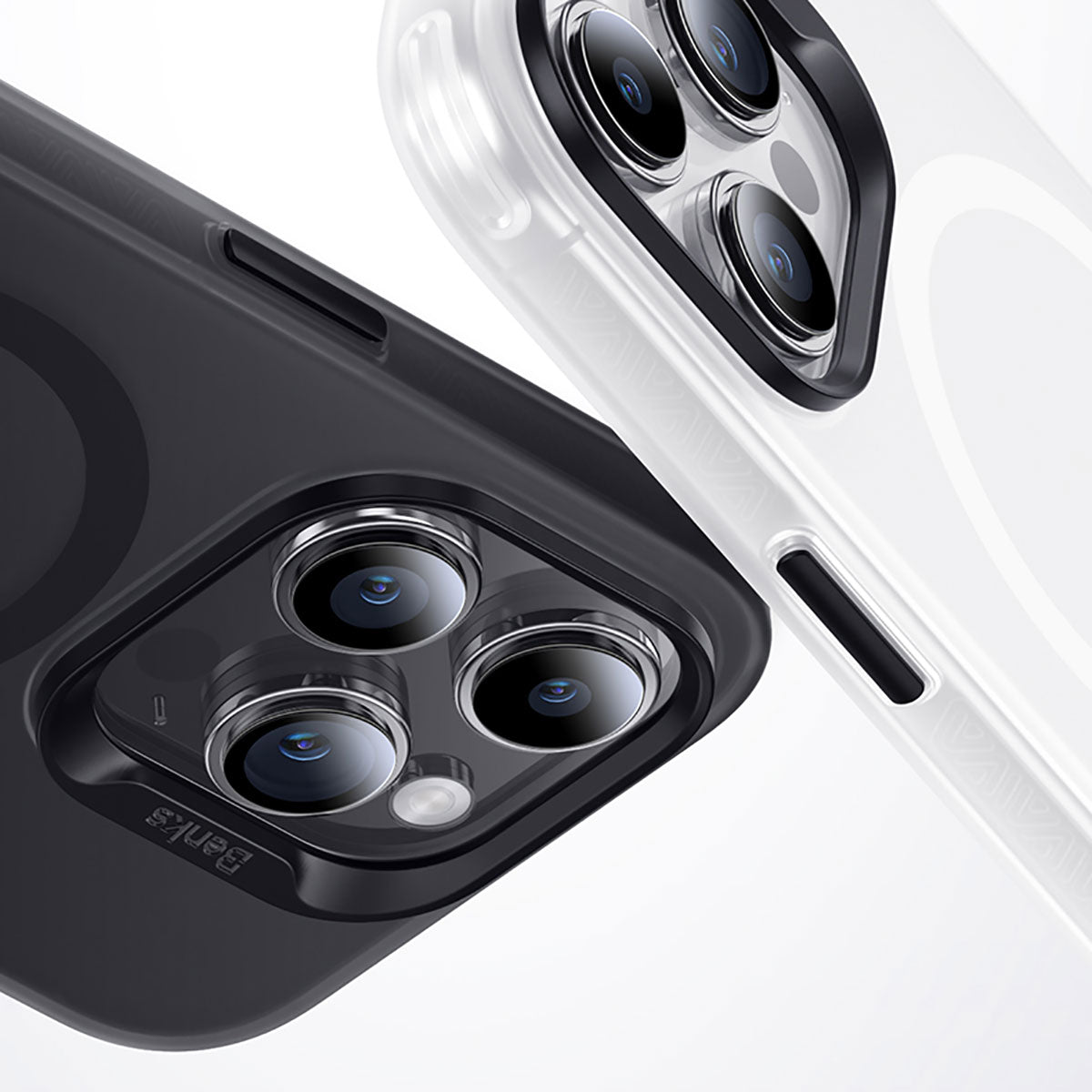 iPhone 15 Pro Max Kılıf Magsafe Şarj Özellikli Benks Lucid Armor Kapak