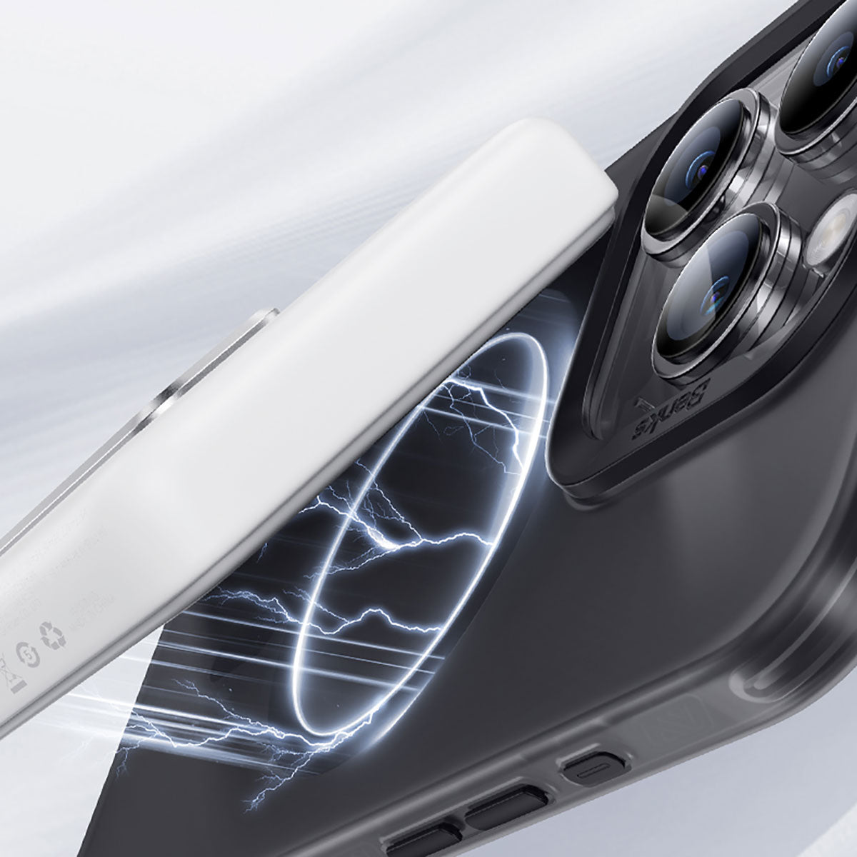 iPhone 15 Pro Max Kılıf Magsafe Şarj Özellikli Benks Lucid Armor Kapak