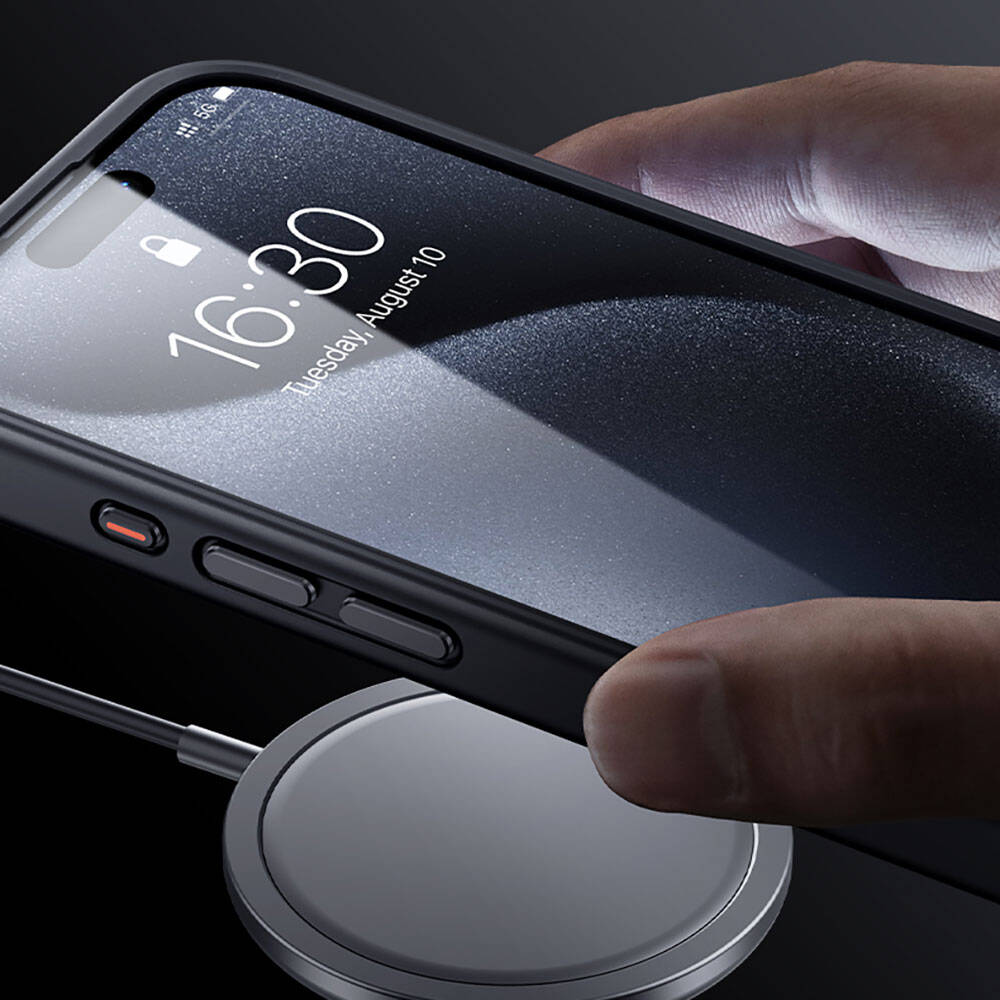 iPhone 15 Pro Max Kılıf Magsafe Şarj Özellikli Benks Mist Protective Kapak