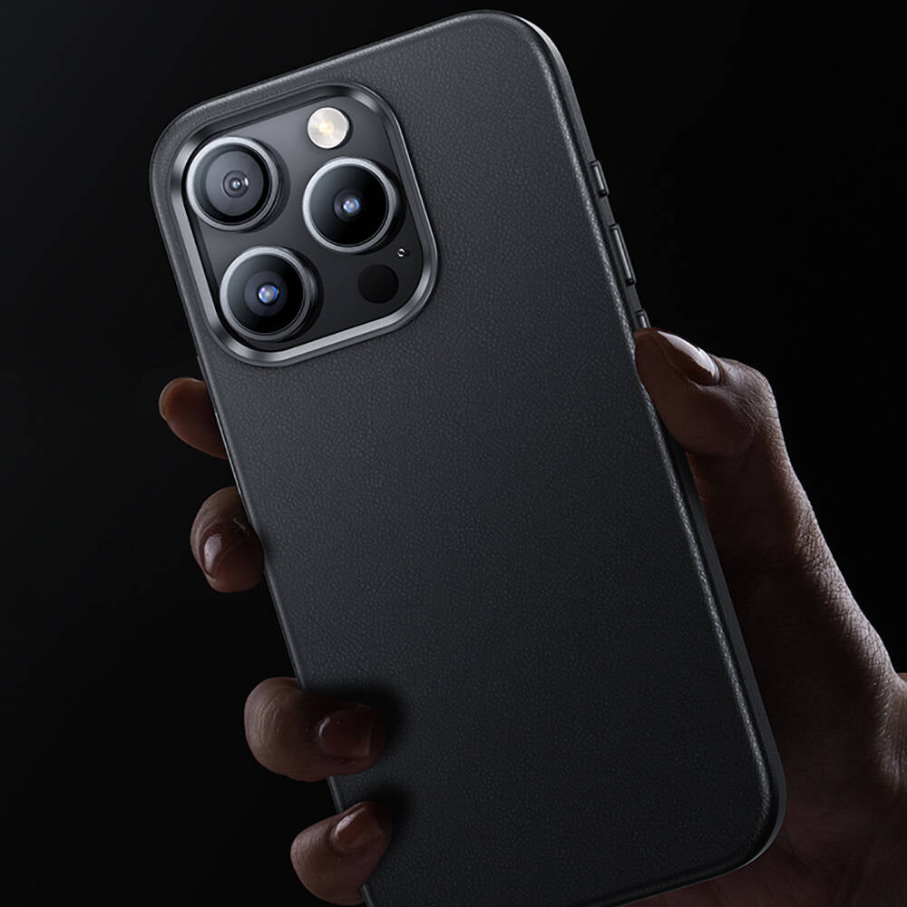 iPhone 15 Pro Max Kılıf Magsafe Şarj Özellikli Benks Vintage Leather Kapak