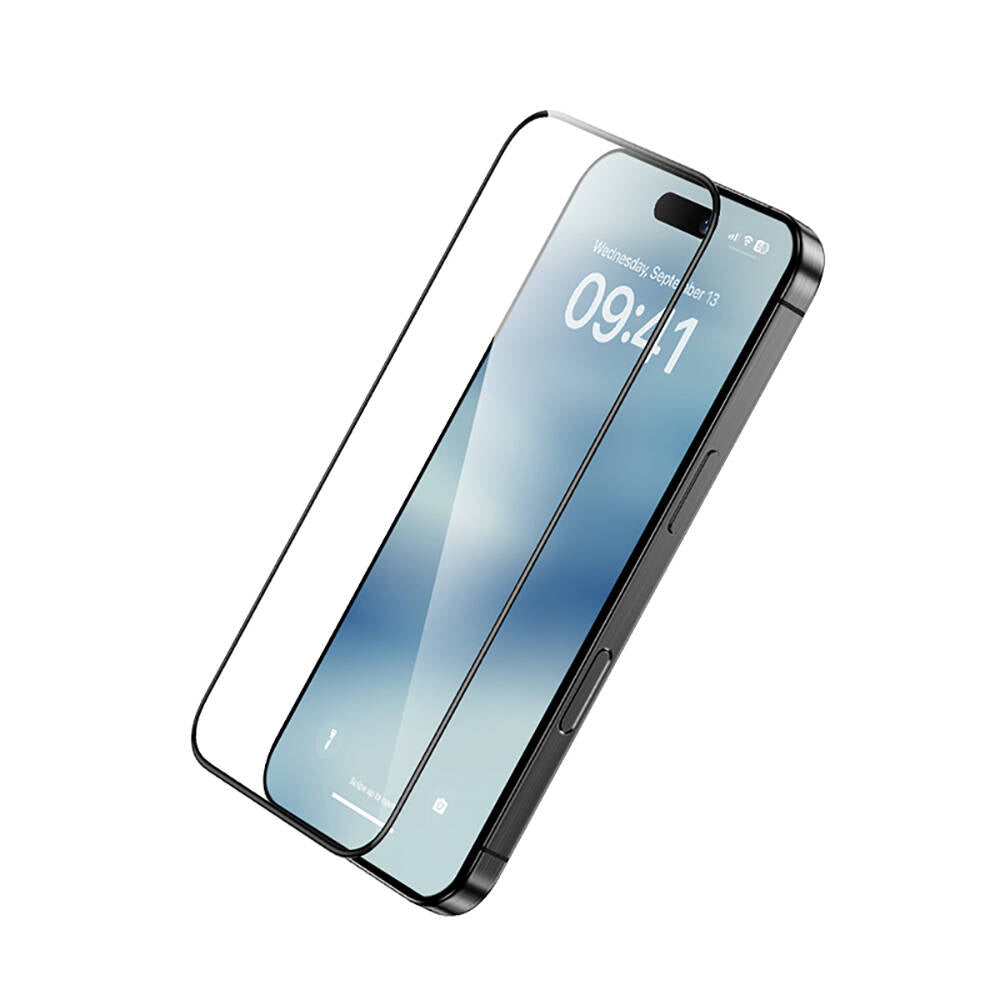 iPhone 14 Pro / 15 / 16 uyumlu Hidrofobik Ve Oleofobik Özellikli Benks Air Shield Ekran Koruyucu 10'lu Paket