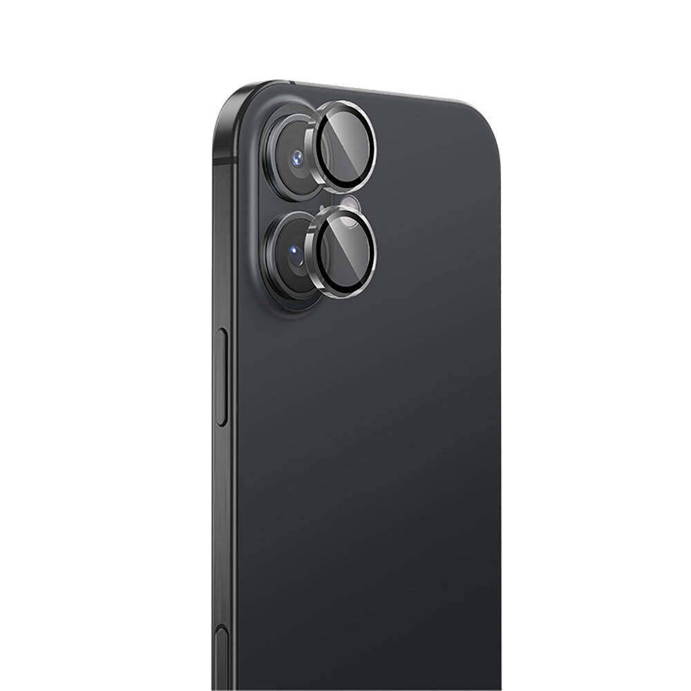 iPhone 16 / 16 Plus uyumlu Benks AR Glass Warrior Transparan Premium Cam Kamera Lens Koruyucu