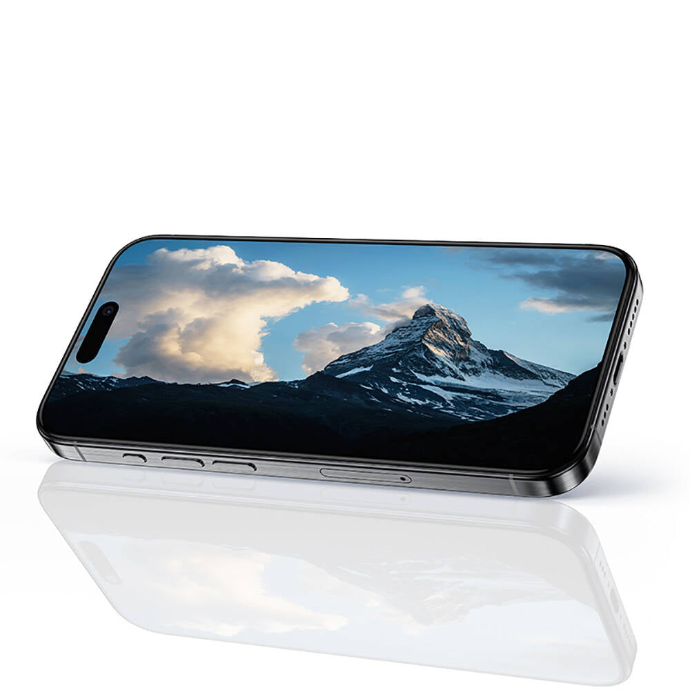 iPhone 14 Pro Max / 15 Plus / 16 Plus uyumlu Benks Ultra Shield 0.4mm Ekran Koruyucu + Kolay Uygulama Aparatlı