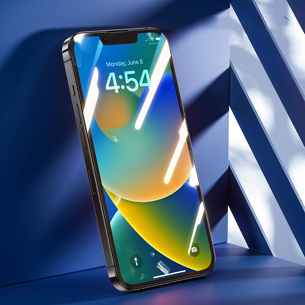 iPhone 14 Pro Max / 15 Plus / 16 Plus uyumlu Hidrofobik Ve Oleofobik Özellikli Benks Air Shield Ekran Koruyucu 10'lu Paket