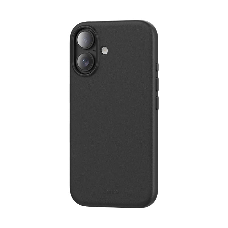 iPhone 16 Plus Kılıf Magsafe Şarj Özellikli Çizilmeye Dayanıklı Benks VitaPro Serisi PU Deri Kapak