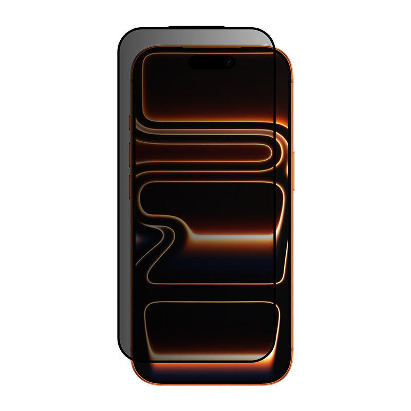 iPhone 16 Pro / 17 Benks Glass Warrior 2.0 EZFita Privacy Hayalet Cam Ekran Koruyucu + Kolay Uygulama Aparatı