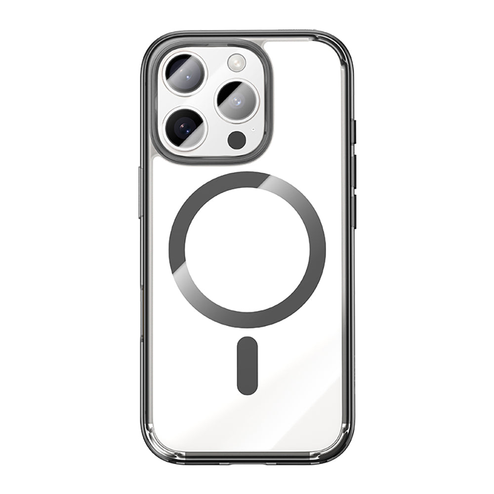 iPhone 16 Pro Kılıf M-safe Şarj Özellikli Airbagli Şeffaf Benks LucentPro Serisi Kapak