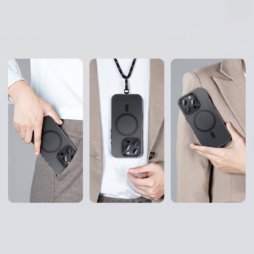 iPhone 16 Pro Kılıf Magsafe Şarj Özellikli Benks Lucid Armor Kapak