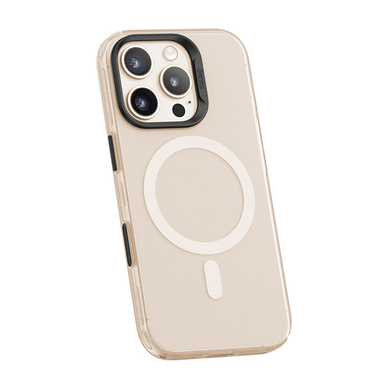 iPhone 16 Pro Kılıf Magsafe Şarj Özellikli Yeni Seri Benks Lucid Armor Kapak