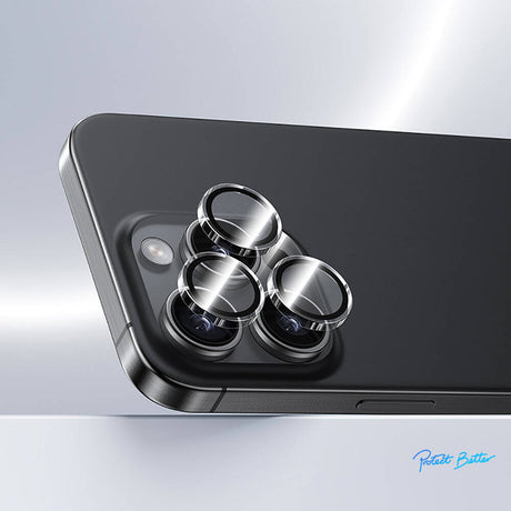 iPhone 16 Pro Max / 16 Pro Benks AR Glass Warrior Transparan Premium Cam Kamera Lens Koruyucu