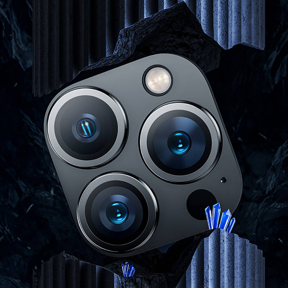 iPhone 16 Pro Max / 16 Pro Benks DR Safir Kamera Lens Koruyucu