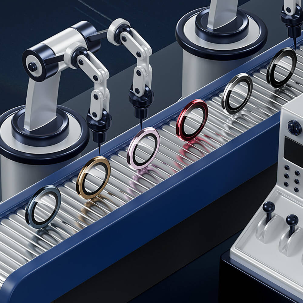 iPhone 16 Pro Max / 16 Pro Benks DR Safir Kamera Lens Koruyucu