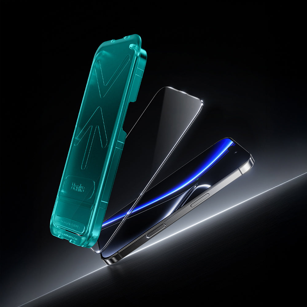 iPhone 16 Pro Max Benks Glass Warrior Safir Coating Ultra İnce Cam Ekran Koruyucu + Kolay Uygulama Aparatı