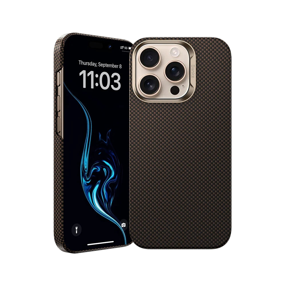 iPhone 16 Pro Max Kılıf M-safe Şarj Özellikli Benks Ultra Lightweight ArmorTint ArmorAir Kevlar Kapak