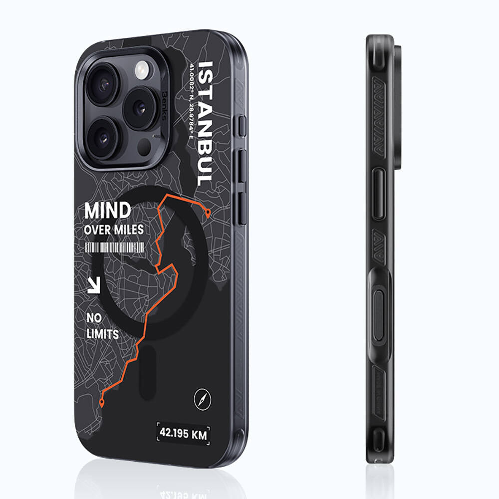 iPhone 16 Pro Max Kılıf Magsafe Şarj Özellikli Benks City Serisi Kapak