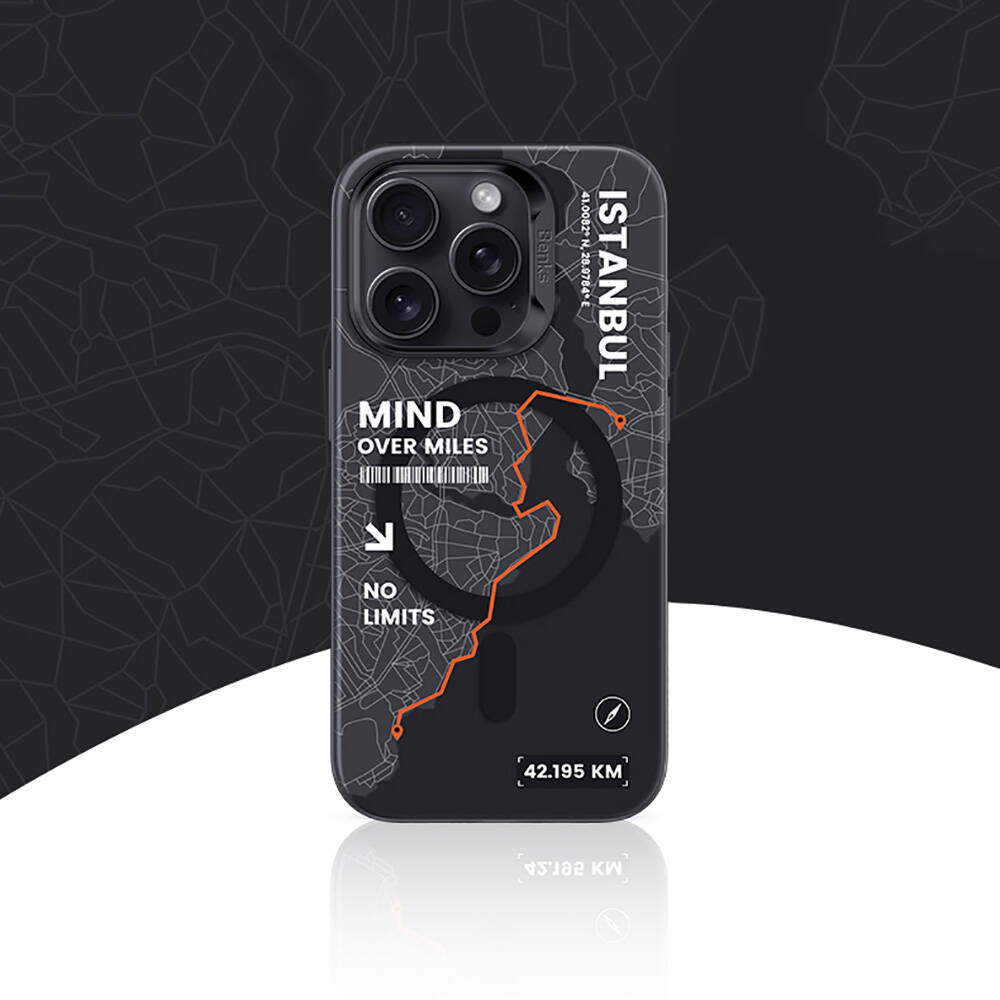 iPhone 16 Pro Max Kılıf Magsafe Şarj Özellikli Benks City Serisi Kapak