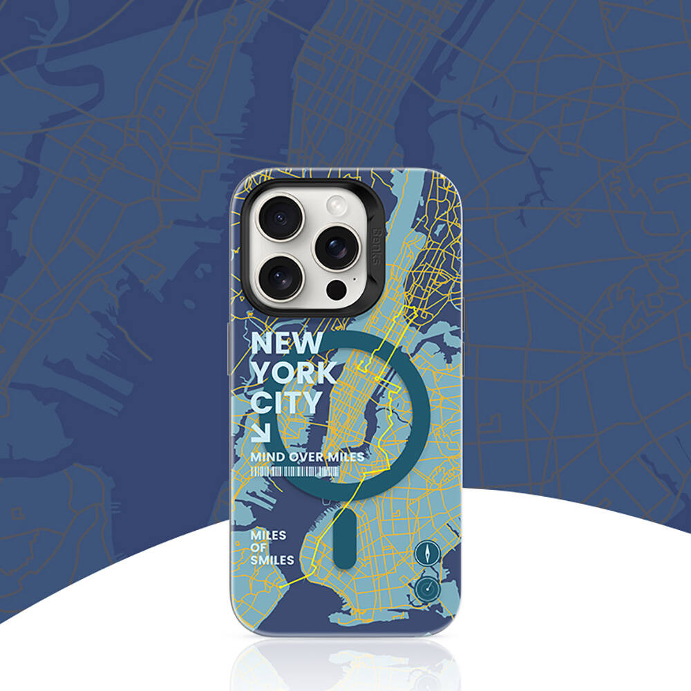 iPhone 16 Pro Max Kılıf Magsafe Şarj Özellikli Benks City Serisi Kapak