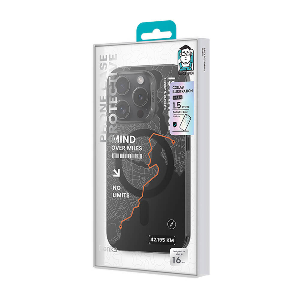 iPhone 16 Pro Max Kılıf Magsafe Şarj Özellikli Benks City Serisi Kapak