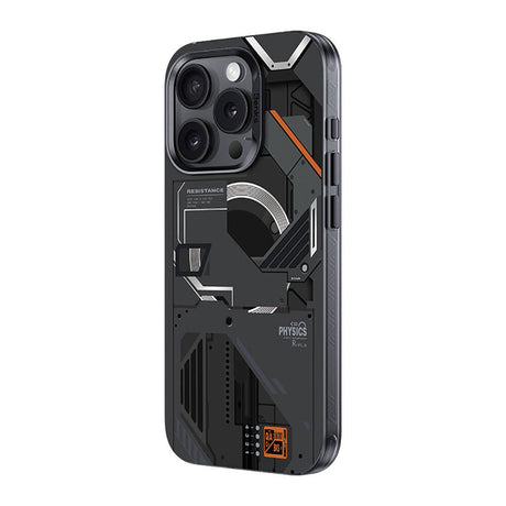 iPhone 16 Pro Max Kılıf MagSafe Şarj Özellikli Mekanik Tasarımlı Benks Perspective Serisi Kapak