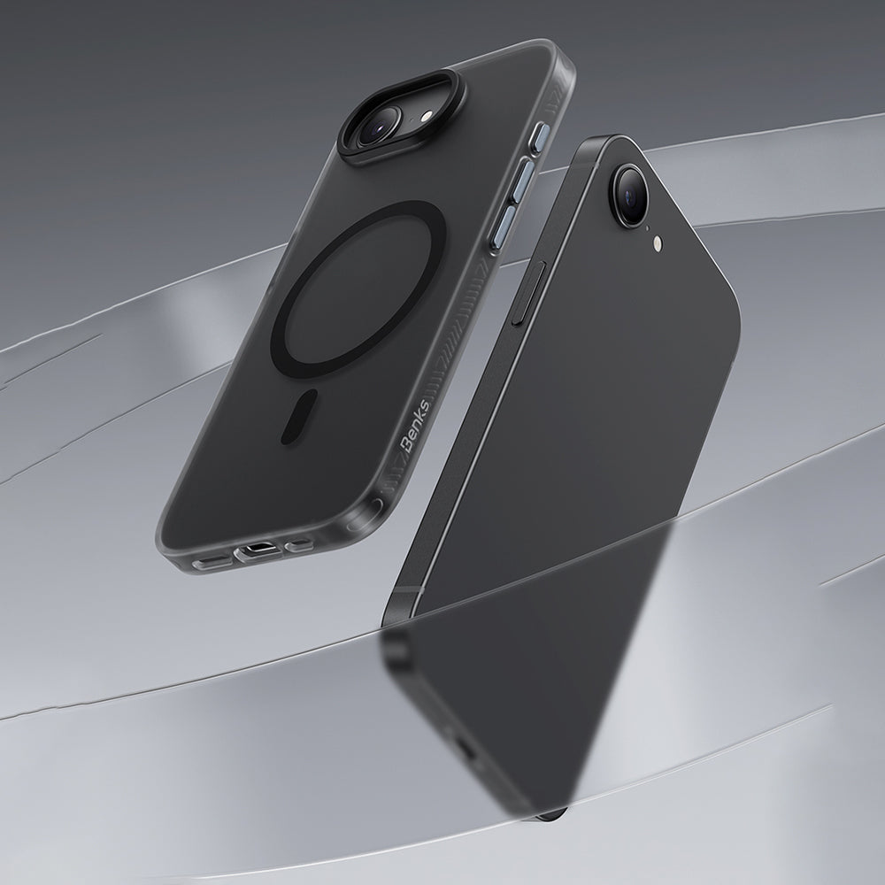 iPhone 16E Kılıf M-safe Şarj Özellikli Benks Lucid Armor Kapak