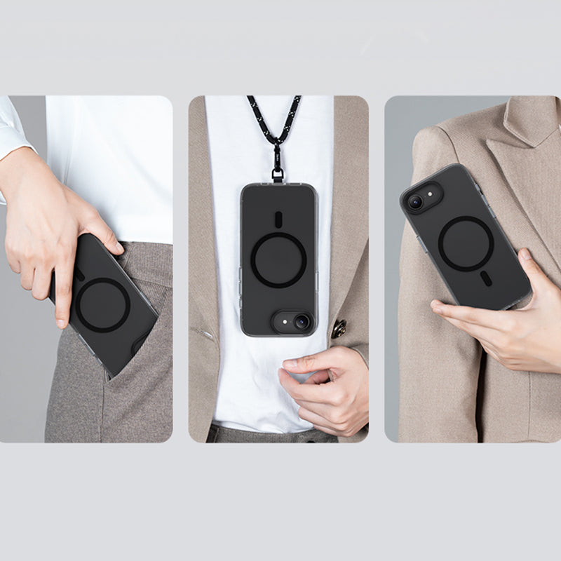 iPhone 16E Kılıf M-safe Şarj Özellikli Benks Lucid Armor Kapak