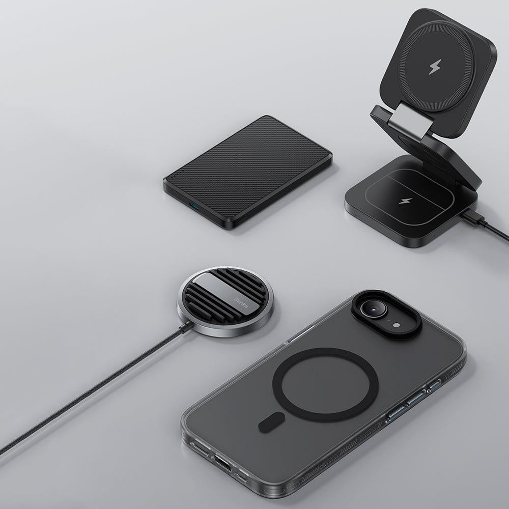 iPhone 16E Kılıf M-safe Şarj Özellikli Benks Lucid Armor Kapak