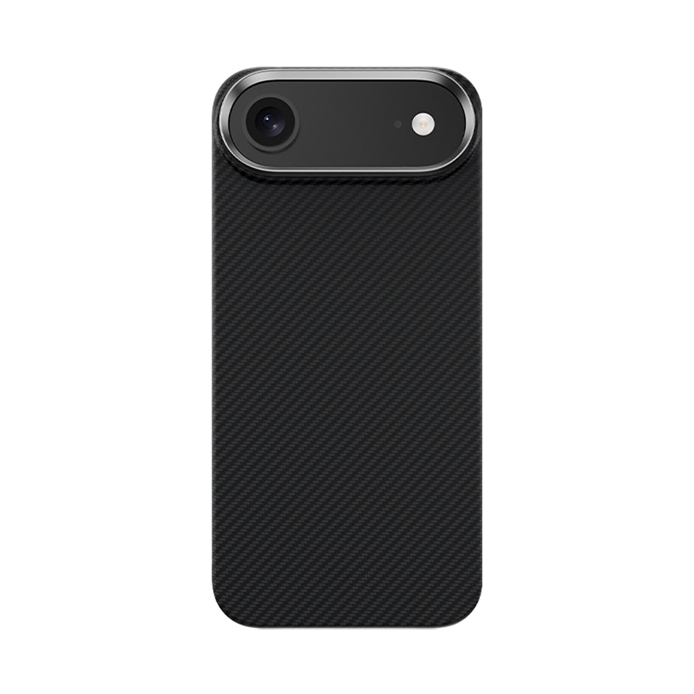iPhone 17 Air Kılıf Benks M-safe Şarj Özellikli Metal Kamera Çerçeveli Magnetik ArmorAir 600D Kevlar Fiber Kapak