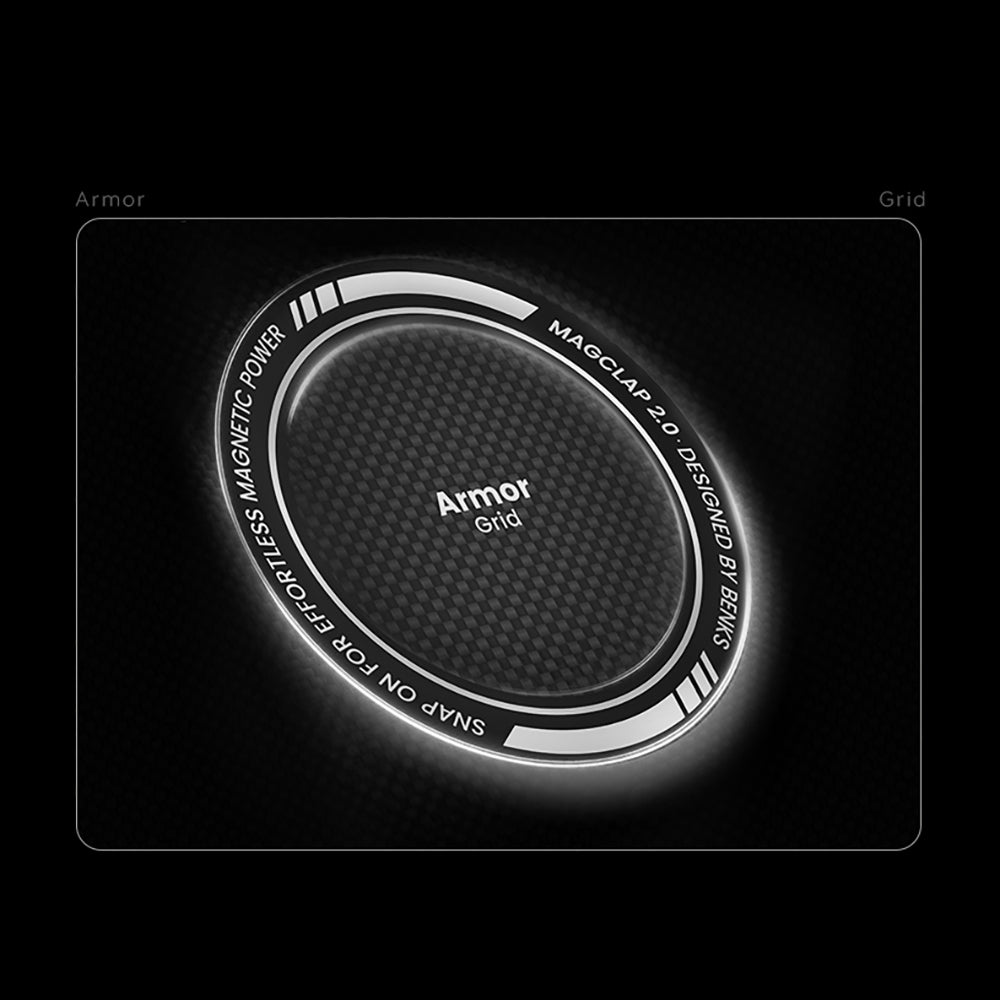 iPhone 17 Air Kılıf M-Safe Şarj Özellikli Benks ArmorAir ArmorGrid Serisi Kevlar Kapak