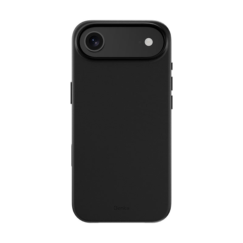 iPhone 17 Air Kılıf M-safe Şarj Özellikli Çizilmeye Dayanıklı Benks VitaPro Serisi PU Deri Kapak