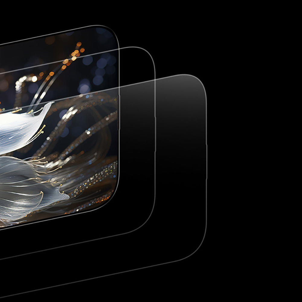 iPhone 16 Pro / 17 uyumlu Benks Glass Warrior 2.0 AR-EZFita Cam Ekran Koruyucu + Kolay Uygulama Aparatı