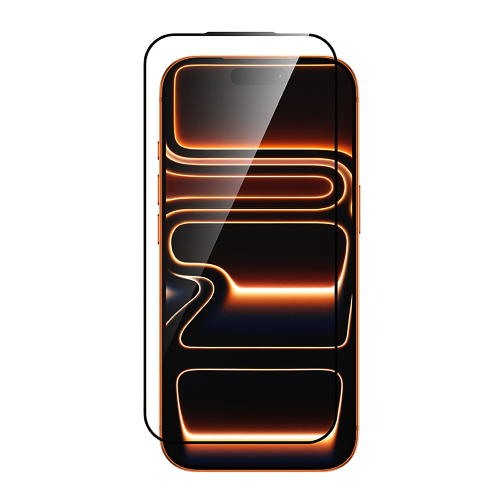 iPhone 16 Pro / 17 uyumlu Benks Glass Warrior 2.0 AR-EZFita Cam Ekran Koruyucu + Kolay Uygulama Aparatı