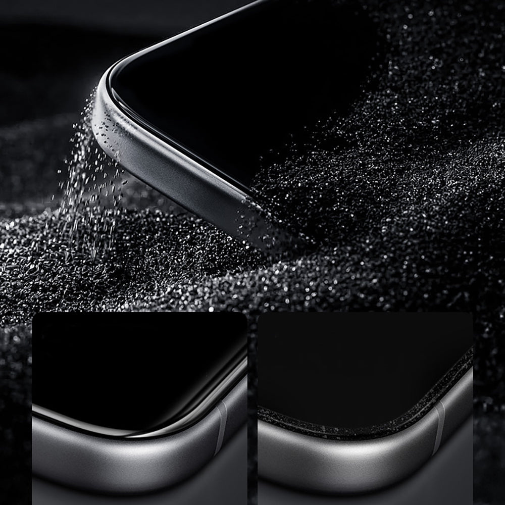 iPhone 16 Pro / 17 uyumlu Benks OmniWarrior Anti-Drop Privacy Cam Ekran Koruyucu + Kolay Uygulama Aparatlı