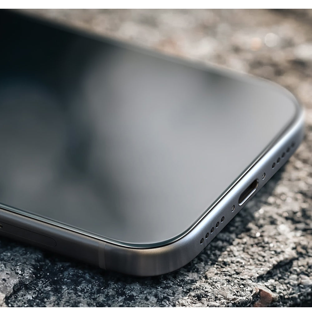 iPhone 16 Pro / 17 uyumlu Benks OmniWarrior Anti-Drop Privacy Cam Ekran Koruyucu + Kolay Uygulama Aparatlı