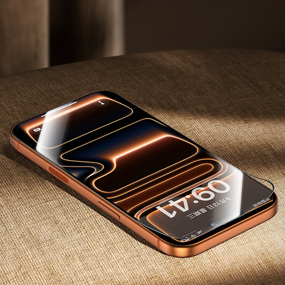 iPhone 17 Pro Benks Glass Warrior 2.0 EZFita Safir Cam Ekran Koruyucu + Kolay Uygulama Aparatı