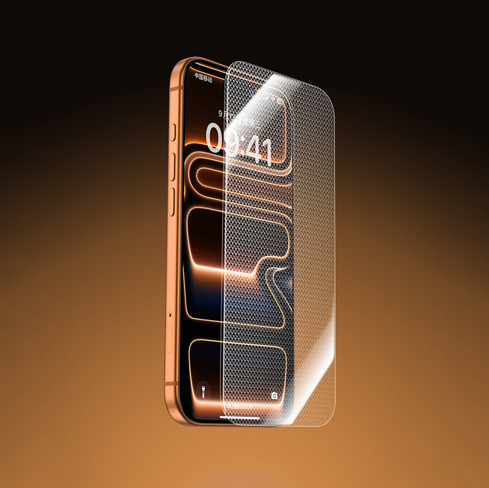 iPhone 17 Pro Benks Glass Warrior 2.0 EZFita Safir Cam Ekran Koruyucu + Kolay Uygulama Aparatı