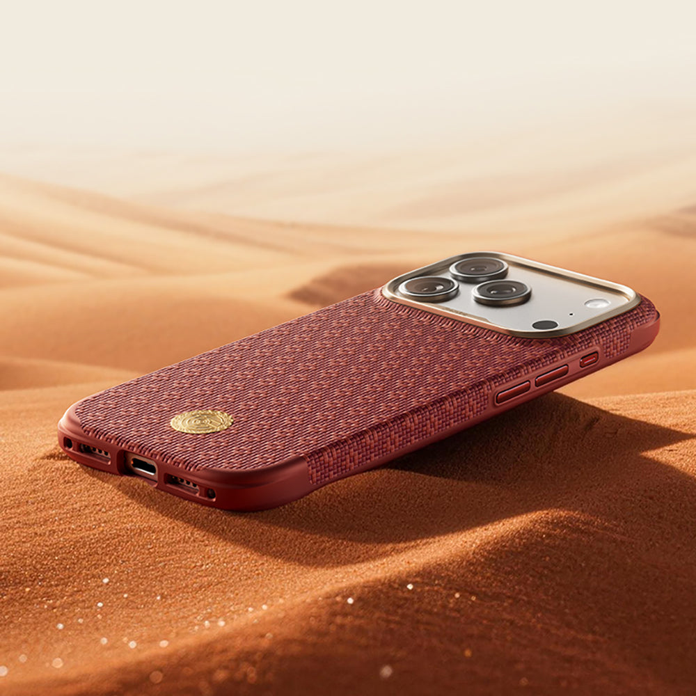 iPhone 17 Pro Kılıf M-Safe Şarj Özellikli Benks ArmorPro ArmorEdge X9 Serisi Kevlar Kapak